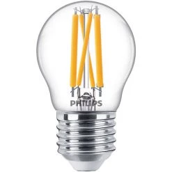 Philips Master Value LEDluster E27 Boule Filament Claire 3.5W 470lm - 922-927 Dim à Warm | Meilleur Rendu Des Couleurs - Dimmable - Équivalent 40W