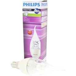Philips MASTER LEDcandle E14 Flamme Couronne Claire 2.8W 250lm - 822-827 Dim àWarm | Dimmable - Équivalent 25W -PHILIPS Soldes 55936778 4