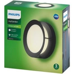 Applique Extérieure Philips LED Actea Noir 12W -PHILIPS Soldes 56816553 3