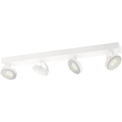 Spot Philips LED Clockwork Blanc 4x4,5W - Blanc