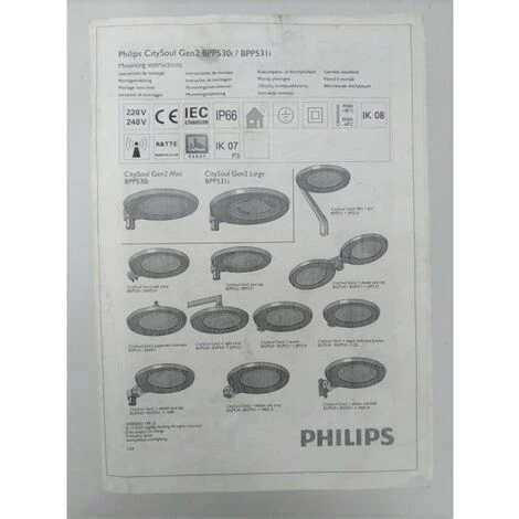 Luminaire Extérieur PHILIPS City Soul Gen2 Large - BRP531 - NEUF 6 Luminaire Extérieur PHILIPS City Soul Gen2 Large - BRP531 - NEUF – Image 4