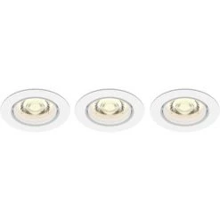 Philips IMPALA Spot Lumineux Encastrable LED 3x6W/400lm Rond Blanc -PHILIPS Soldes 57488903 5