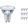 Lot 10x Philips MASTER Value LEDspot GU10 PAR16 4.9W 365lm 36D - 930 Blanc Chaud | Meilleur Rendu Des Couleurs - Dimmable - Équivalent 50W -PHILIPS Soldes 57594863 1