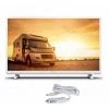 PHILIPS TV LED 24" 60cm Téléviseur HD 12V Tuner SAT Blanc Pour Camping-car - Blanc -PHILIPS Soldes 57887099 1