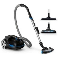 Philips Performer Active Aspirateur Avec Sac - Aspiration à 99,9 % - 900 W - 4 L - 650 W - Aspirateur Réservoir Cylindrique - Sec - Sac à Poussière - 4 L - 79 DB (FC8578/09)