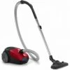 PHILIPS FC8243/09 Aspirateur Traîneau Avec Sac PowerGo - Suceur Plat Intégré - 750W - 77 DB - A - Rouge Sportif