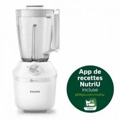 Blender Daily PHILIPS HR2191/00 - Blanc - Bol 2l - 600W -