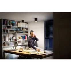 Philips Panneau LED Ozziet SceneSwitch, 3 Intensités, 2 Zones D'éclairage, 22W, Blanc -PHILIPS Soldes 60150823 4