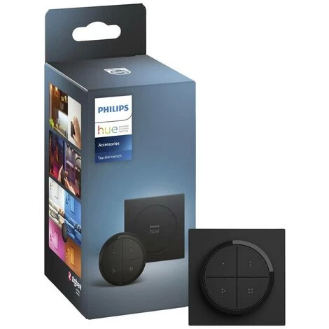 Commutateur Sans Fil Philips Hue Tap Dial Switch EU Black 8719514440937 N/A N/A 4 Commutateur Sans Fil Philips Hue Tap Dial Switch EU Black 8719514440937 N/A N/A – Image 2