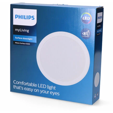 E3/93579 Downlight Led De Superficie 23,5W 1820Lm 4000K Luz Dia Mod. Meson Ø22,17X5Cm Philips 3 E3/93579 Downlight Led De Superficie 23,5W 1820Lm 4000K Luz Dia Mod. Meson Ø22,17X5Cm Philips