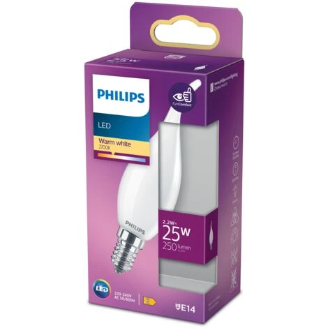 Ampoule LED Bougie Philips E14 2,2W 7 Ampoule LED Bougie Philips E14 2,2W – Image 5