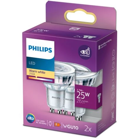 Spot LED Philips GU10 3,1W 6 Spot LED Philips GU10 3,1W – Image 4