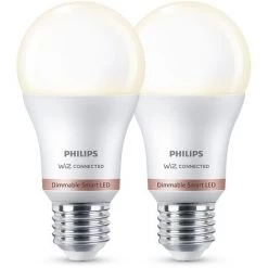 Ampoule LED Intelligente Philips A60 Blanc Chaud E27 8W 2 Pièces -PHILIPS Soldes 60850437 3