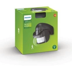 Détecteur De Mouvement Philips Virginia Noir -PHILIPS Soldes 60850770 4