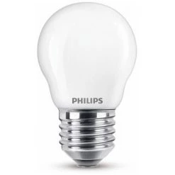 Ampoule LED Sphérique Philips Blanc Chaud E27 2,2W 2 pièces -PHILIPS Soldes 60850799 3