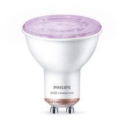 Spot LED Intelligent Philips PAR16 Coloré GU10 4,7W -PHILIPS Soldes 60850913 4