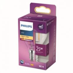 Ampoule Boule LED Philips E14 2W -PHILIPS Soldes 60851092 4