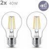 Ampoule LED Philips Blanc Chaud E27 4,3W 2 pièces 2 Ampoule LED Philips Blanc Chaud E27 4,3W 2 pièces -PHILIPS Soldes 60851131 1