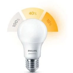 Source Lumineuse LED Philips Blanc Chaud E27 13W