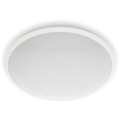 Plafonnier Philips Cavanal Blanc Ø25cm 12W - Blanc