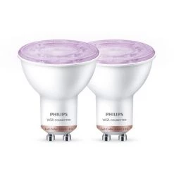 Spot LED Intelligent Philips PAR16 Coloré GU10 4,7W 2 Pièces 9 Spot LED Intelligent Philips PAR16 Coloré GU10 4,7W 2 Pièces -PHILIPS Soldes 60852055 3