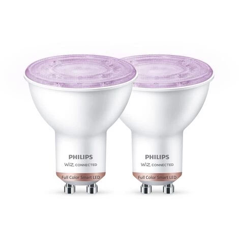 Spot LED Intelligent Philips PAR16 Coloré GU10 4,7W 2 Pièces 5 Spot LED Intelligent Philips PAR16 Coloré GU10 4,7W 2 Pièces – Image 3