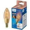 Ampoule LED À Incandescence Intellligente Philips C35 Ambre E14 4,9W -PHILIPS Soldes 60852759 1