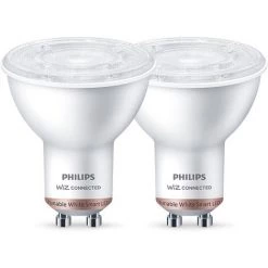 Spot LED Intelligent Philips PAR16 GU10 4,7W 2pcs -PHILIPS Soldes 60852761 3