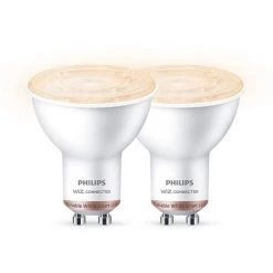 Spot LED Intelligent Philips PAR16 GU10 4,7W 2pcs -PHILIPS Soldes 60852761 4