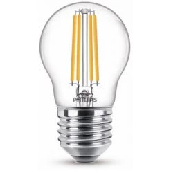 Ampoule LED Sphérique Philips Blanc Chaud E27 6,5W -PHILIPS Soldes 60852789 4