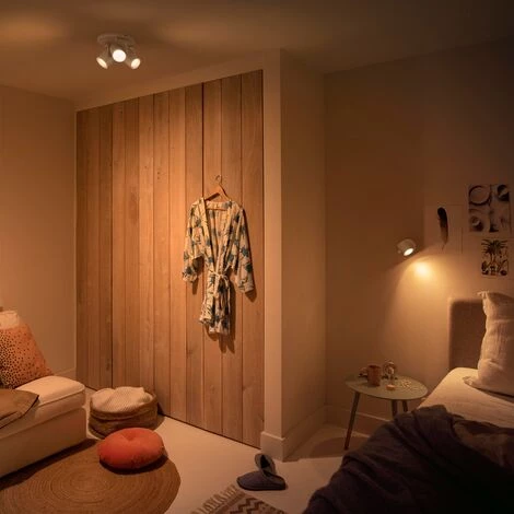 Philips Spot LED Byrl Sceneswitch Blanc 3x4W 5 Philips Spot LED Byrl Sceneswitch Blanc 3x4W – Image 3