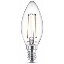 Ampoule LED Bougie Philips E14 2W -PHILIPS Soldes 60853081 4