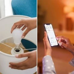 Lampe LED Intelligente Philips A60 E27 8W -PHILIPS Soldes 60853290 5