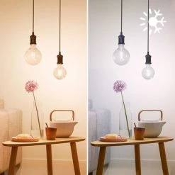 PHILIPS Ampoule À Filament LED Intelligente G125 E27 7W 11 PHILIPS Ampoule À Filament LED Intelligente G125 E27 7W -PHILIPS Soldes 60853442 5