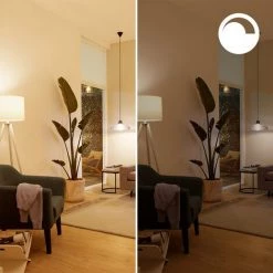 Ampoule LED Intelligente Philips A60 Blanc Chaud E27 8W -PHILIPS Soldes 60853669 5