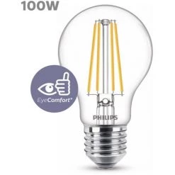 Ampoule LED Philips A60 Blanc Chaud E27 10,5W