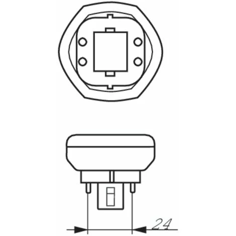 PHILIPS MASTER PL-T 4 PIN 12.5W GX24Q-1 A BLANC FROID AMPOULE FLUORESCENTE (61047870) 6 PHILIPS MASTER PL-T 4 PIN 12.5W GX24Q-1 A BLANC FROID AMPOULE FLUORESCENTE (61047870) – Image 4
