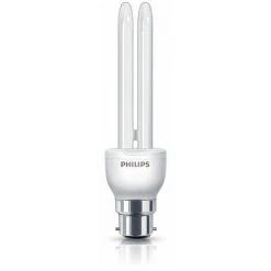 LAMPE FLUOCOMPACTE PHILIPS - ECONOMY STICK 14W 827 (BLANC CHAUD) B22 PHI658597 -PHILIPS Soldes 60950093 2
