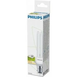LAMPE FLUOCOMPACTE PHILIPS - ECONOMY STICK 14W 827 (BLANC CHAUD) B22 PHI658597 -PHILIPS Soldes 60950093 4