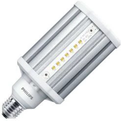 PHILIPS  Ampoule LED TrueForce Éclairage Public E27 25W HPL Blanc Chaud 3000K - Blanc Chaud 3000K