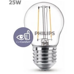 Ampoule Boule LED Philips E27 2W