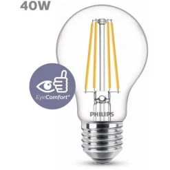 Ampoule LED Philips A60 Blanc Chaud E27 4,3W