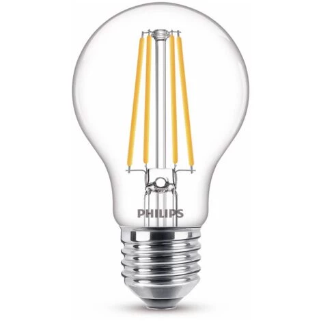 Ampoule LED Philips A60 Blanc Chaud E27 4,3W 6 Ampoule LED Philips A60 Blanc Chaud E27 4,3W – Image 4
