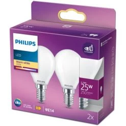 Ampoule LED Philips Blanc Chaud E14 2,2W 2 pièces 10 Ampoule LED Philips Blanc Chaud E14 2,2W 2 pièces -PHILIPS Soldes 64845470 4