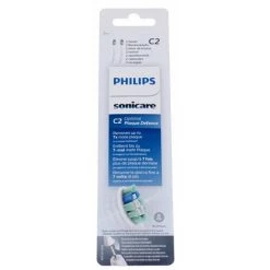 Philips - Sonicare Tete De Brosse C2 - Plaque Defense Blanc - 2pcs - Hx902210