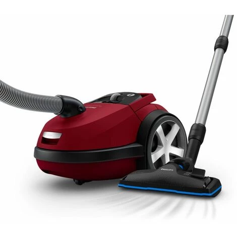 PHILIPS Aspirateur Traineau Avec Sac 4L Rayon 12m Rouge - Rouge 4 PHILIPS Aspirateur Traineau Avec Sac 4L Rayon 12m Rouge - Rouge – Image 2