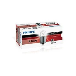 10 Ampoules PHILIPS R10W 10W BA15s 24V