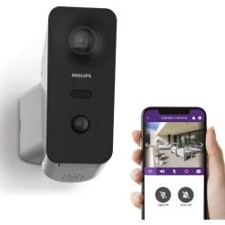 Caméra Extérieure Motorisée Et Connectée + Autotracking - WelcomeEye View - Philips - 531050 -