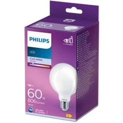 Ampoule LED Globe Philips Blanc Froid 7W E27 -PHILIPS Soldes 70072016 5