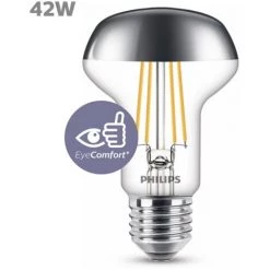 Ampoule LED À Réflecteur Philips Blanc Chaud E27 4W